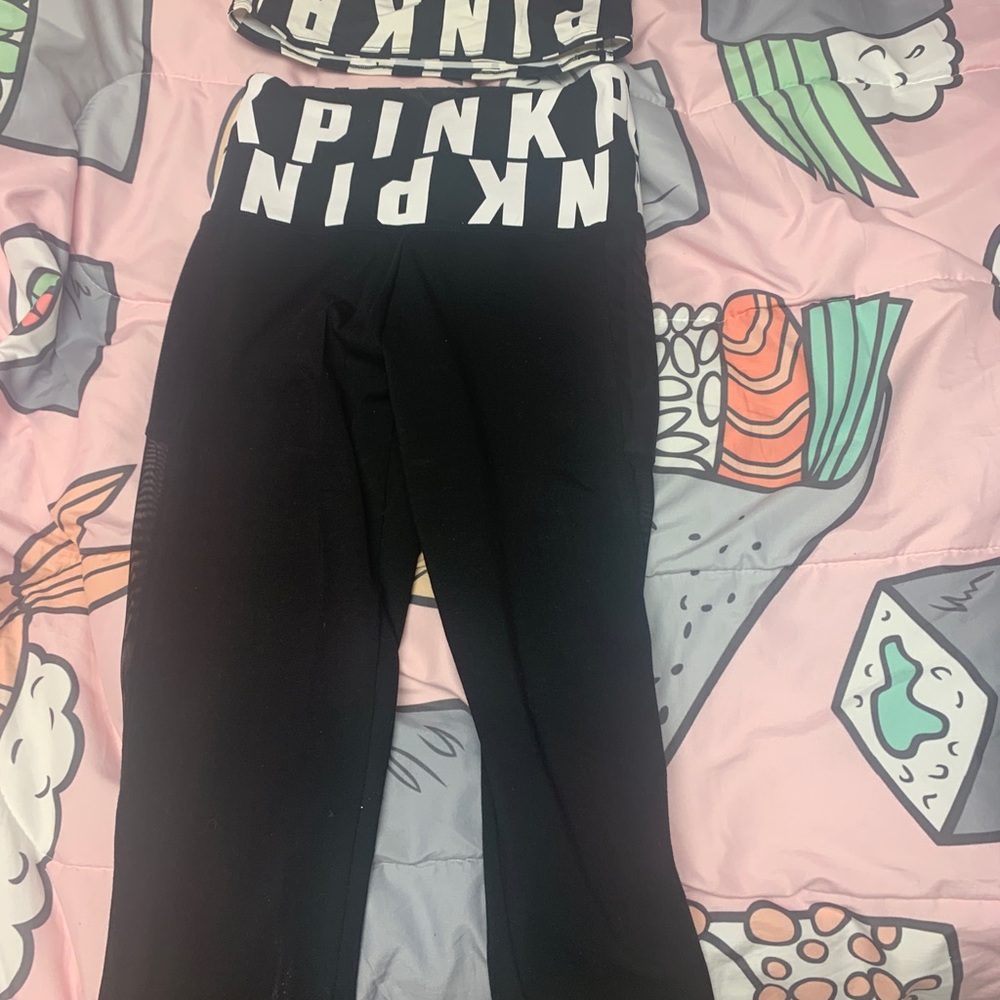 VS Pink work out set